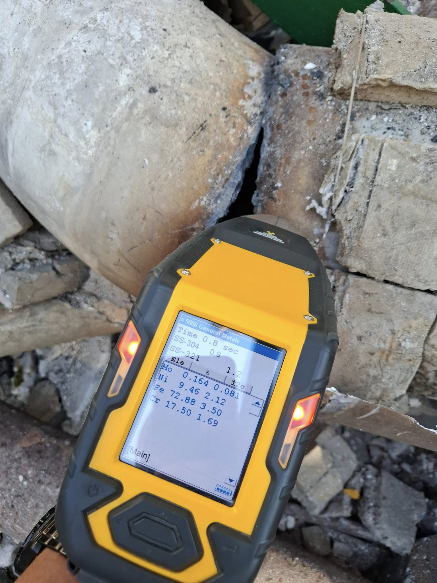 XRF Material Verification